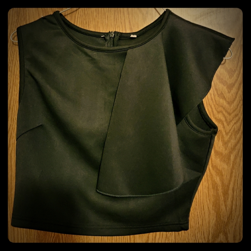 Women's dress crop tank